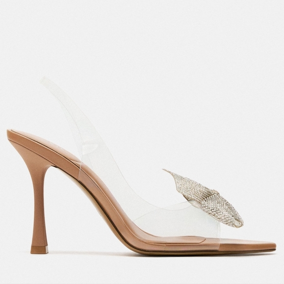 Zara crystal bow heels - Picture 5 of 5